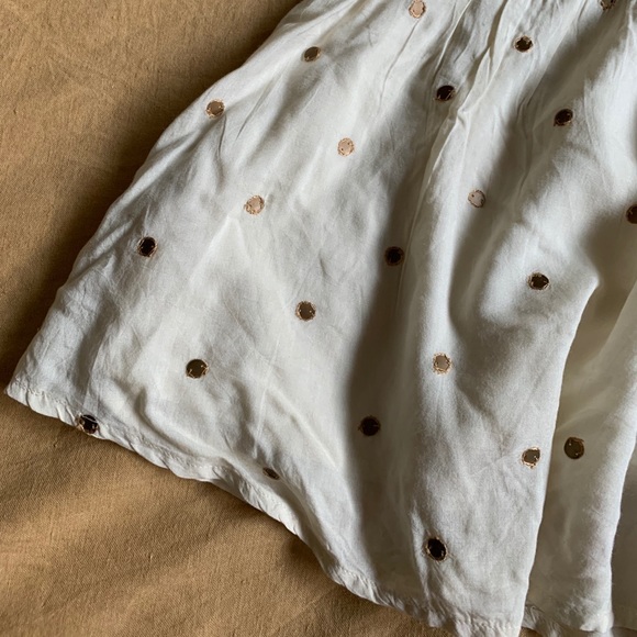 FREE PEOPLE shorts with gold sequins Sz XS - Picture 6 of 9